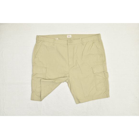 Levi's Men's Size 48 Cargo Shorts WaterLess Khaki Tan Beige Casual - Picture 3 of 8
